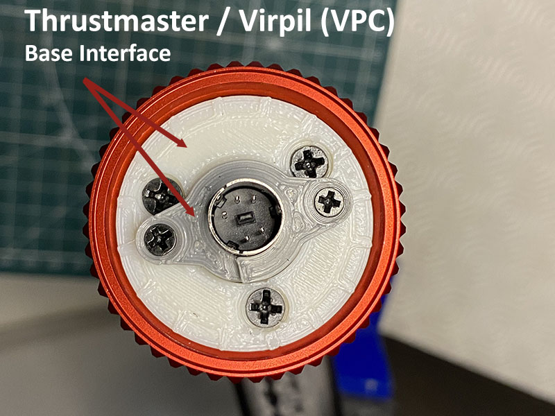 Custom Joystick Extension (TM, VPC and Moza grips)