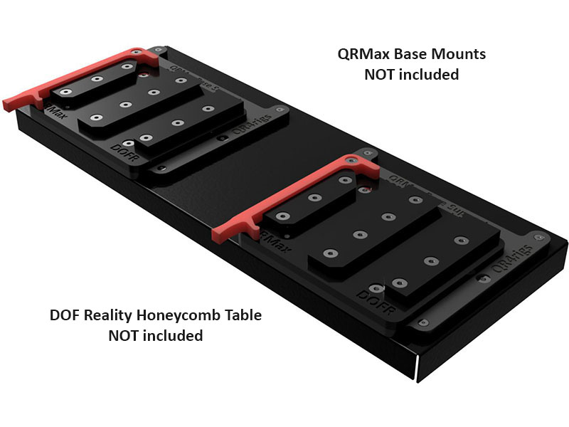 QRMax Base Support DOFR (on top of) Honeycomb Table Kit - Click Image to Close