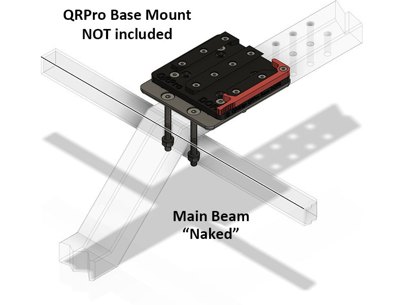 QRPro Base Support DOFR Main Beam Kit
