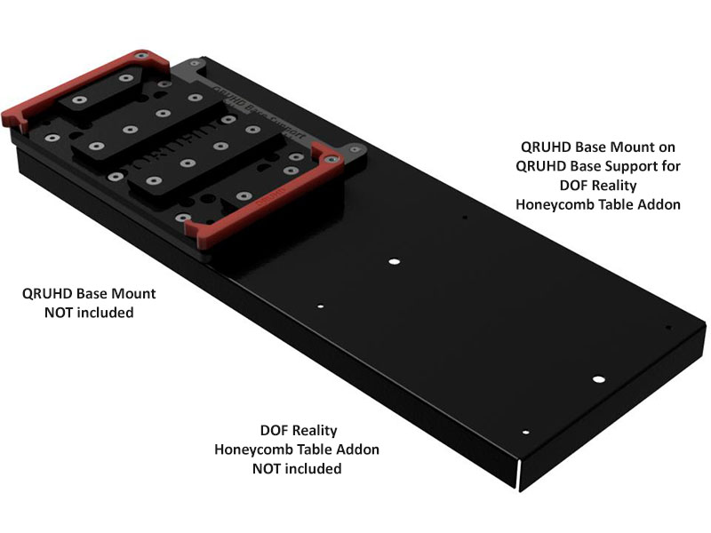 QRUHDBase Support DOFR (on top of) Honeycomb Table Kit