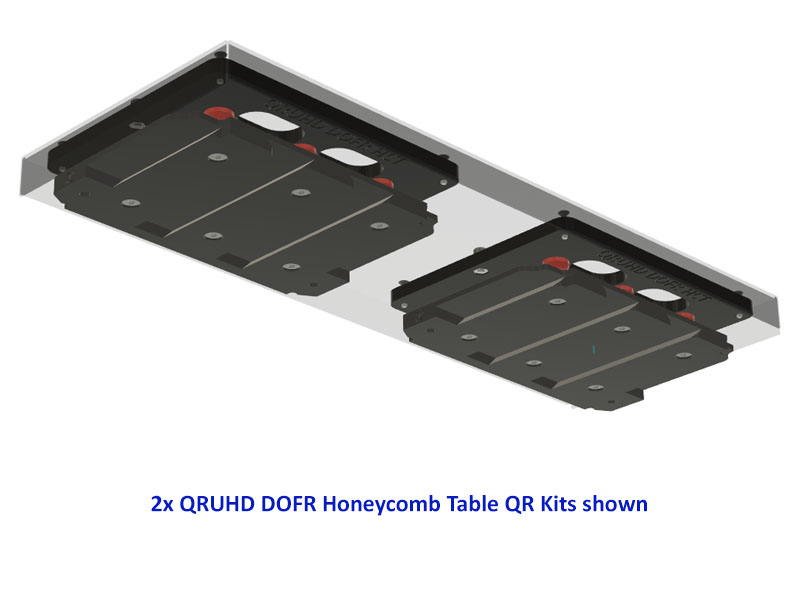 QRUHD DOFR Honeycomb Table QR Kit