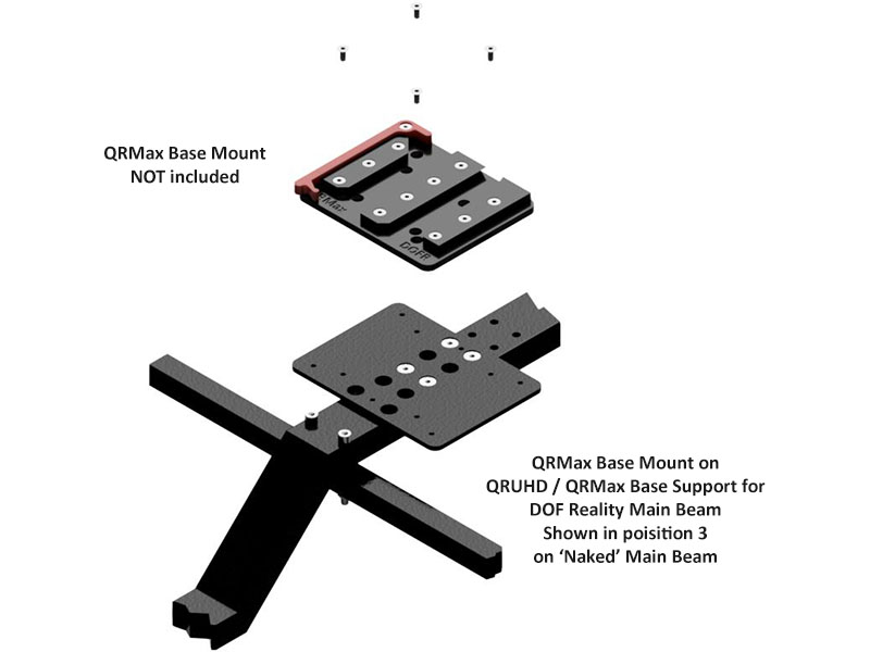 QRUHD / QRMax Base Support DOFR Main Beam Kit