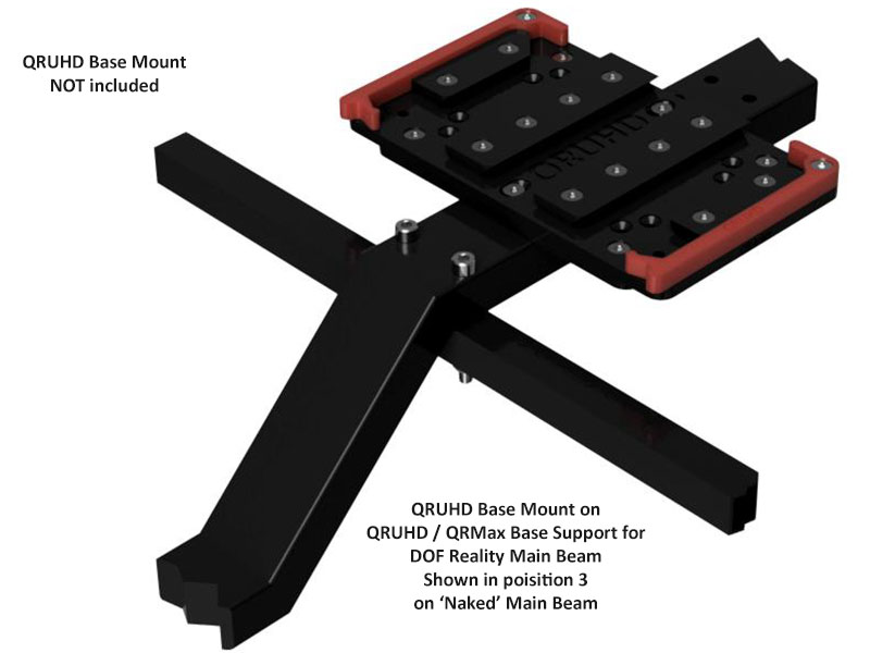 QRUHD / QRMax Base Support DOFR Main Beam Kit