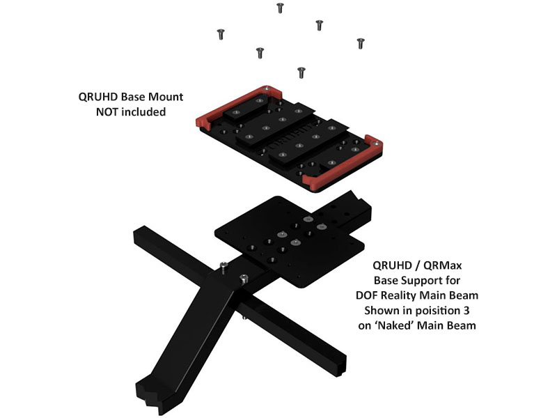 QRUHD / QRMax Base Support DOFR Main Beam Kit