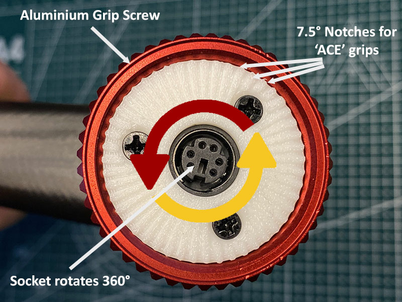 Joystick Extension: for Winwing Orion 2