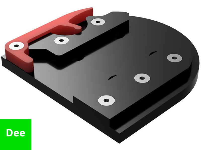 QRDee Centre or Side Mount Base Quick Release Plate