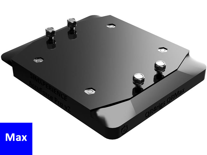 QRMax SimXperience AccuForce Pro v2 Quick Release Plate Kit 