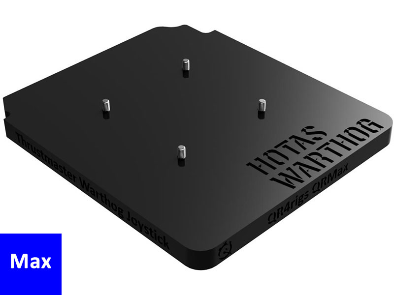 QRMax Thrustmaster Warthog Joystick Quick Release Plate Kit