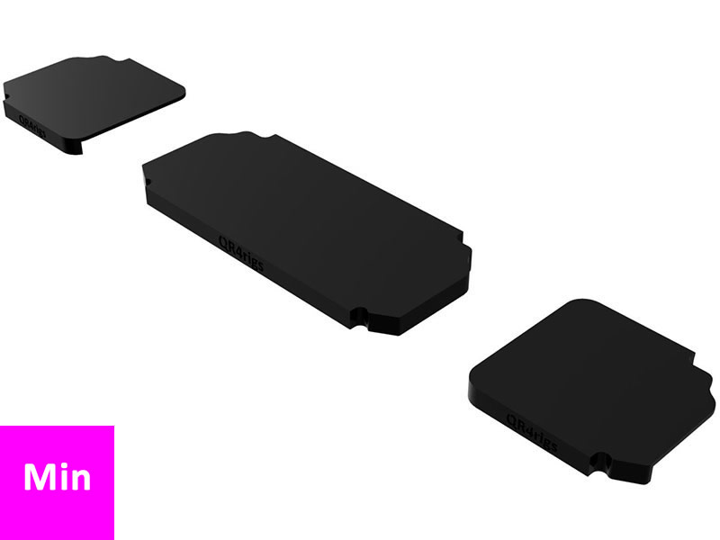 QRMin Base Dust Cover Plate Kit x5 / x6