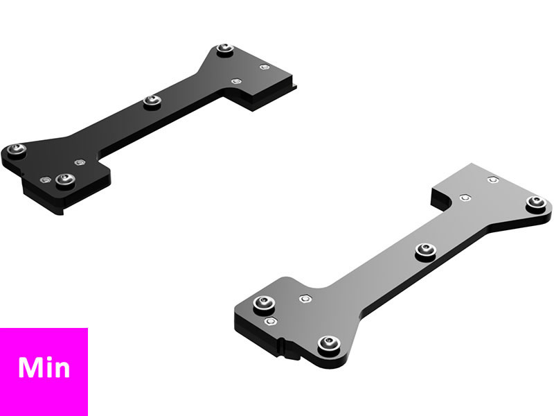 QRMin WinCTRL Orion Rudder Pedals (with Baseplate) QR Plate Kit