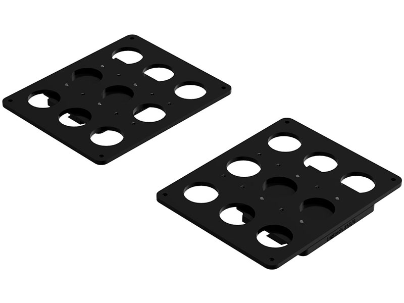 QRPro Logitech X55/X56 Rhino HOTAS Quick Release Plate Kit - Click Image to Close