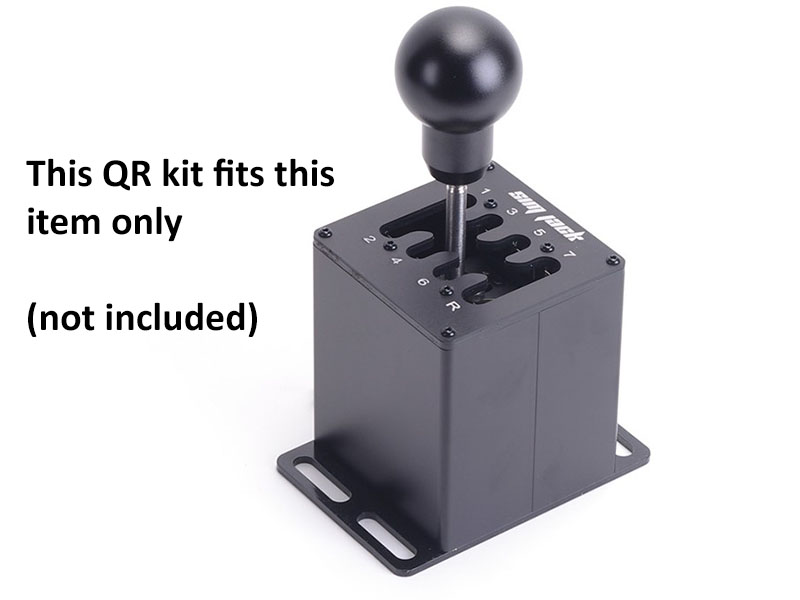 QRPro Simjack H-Shifter Quick Release Plate Kit - Click Image to Close