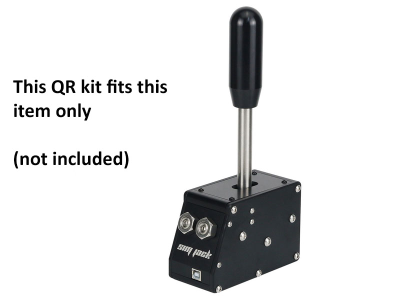 QRPro Simjack Sequential Shifter Quick Release Plate Kit
