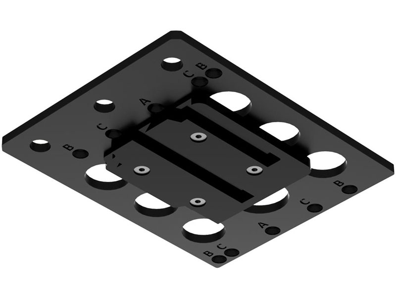 QRPro Thrustmaster TCA Airbus Throttle Quick Release Plate Kit