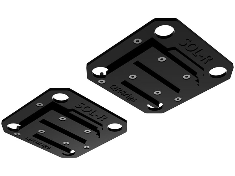 QRPro Thrustmaster SOL-R HOSAS Quick Release Plate Kit