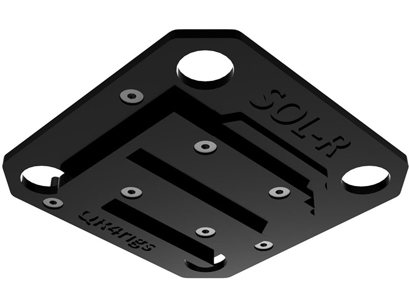 QRPro Thrustmaster SOL-R Flightstick Quick Release Plate Kit
