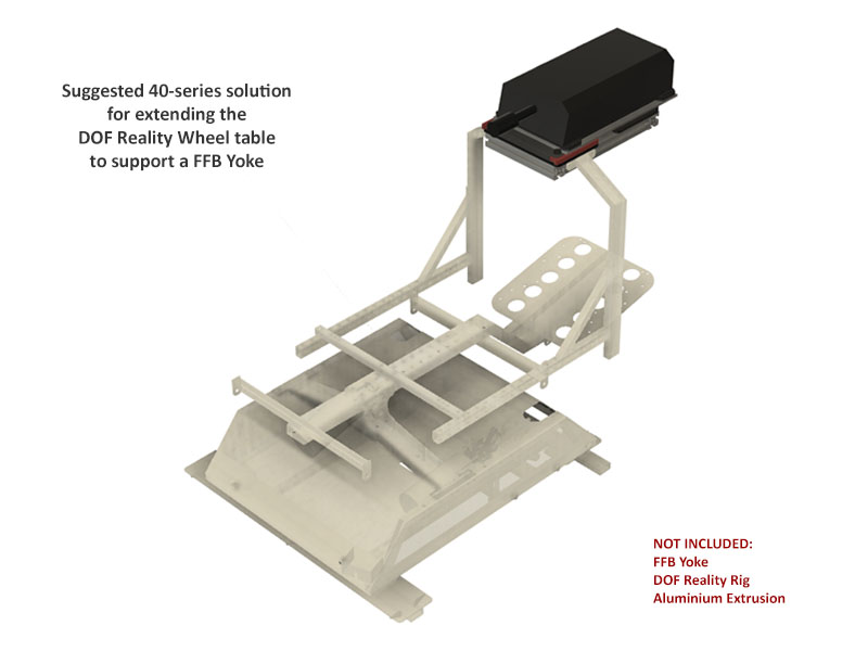 FFB Bundle Deal: QRUHD DOFR 40-Series Yoke Kit (DIY)