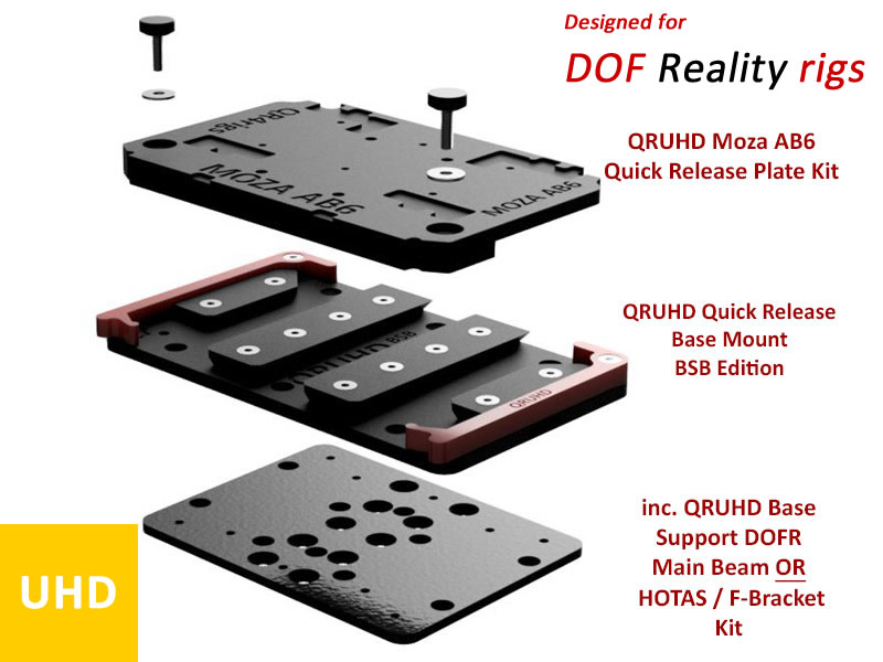 FFB Bundle Deal: QRUHD Moza AB6 / DOF Reality FFB Bundle Deal: QRUHD Moza AB6 / DOF Reality