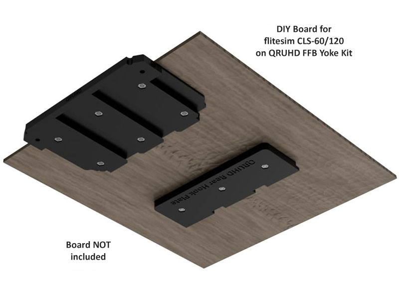 QRUHD FFB Yoke Quick Release Plate Kit (DIY)