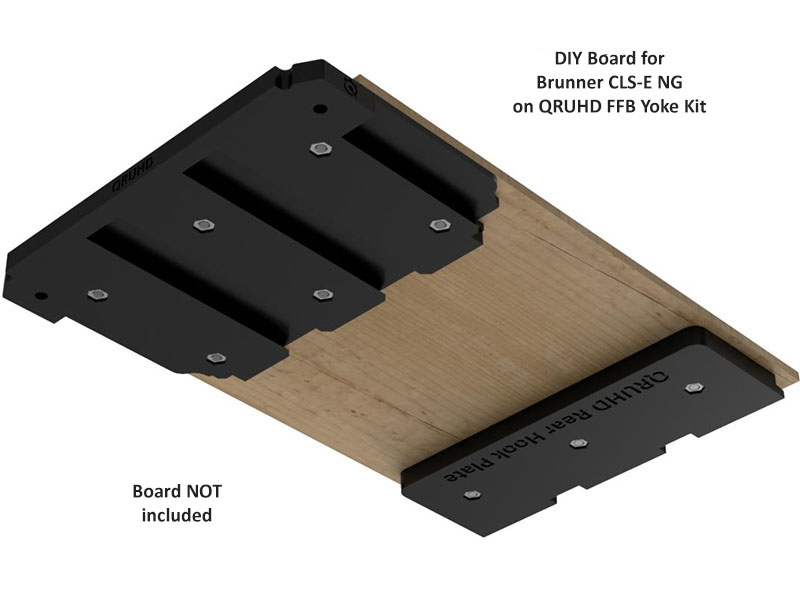 QRUHD FFB Yoke Quick Release Plate Kit (DIY)