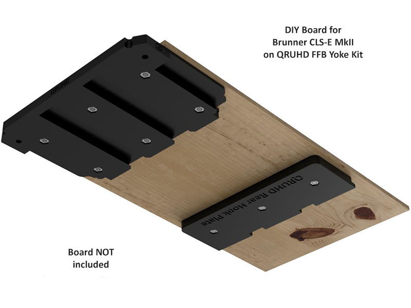 QRUHD FFB Yoke Quick Release Plate Kit (DIY)