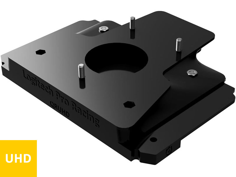 QRUHD Logitech Pro Racing Wheelbase Quick Release Plate Kit