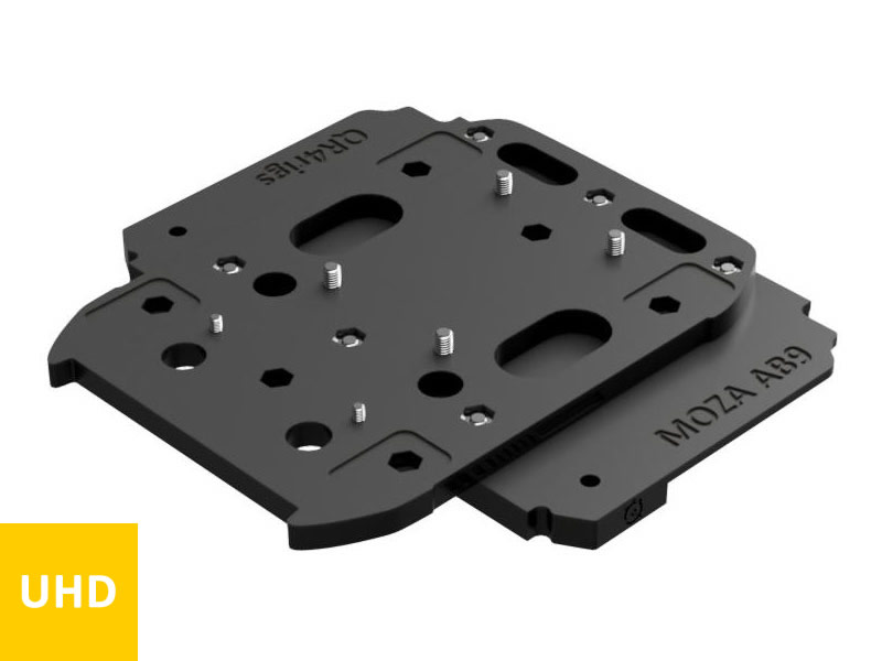 QRUHD Moza AB9 Quick Release Plate Kit - Click Image to Close