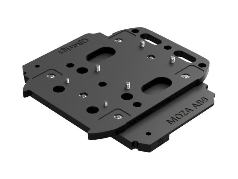 QRUHD Moza AB9 Quick Release Plate Kit