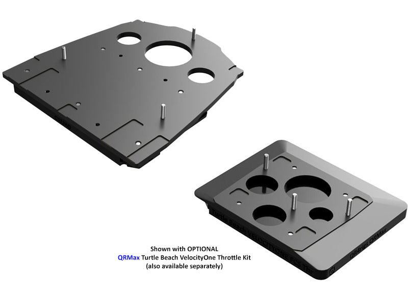 QRUHD Turtle Beach VelocityOne FCS Yoke Quick Release Plate Kit