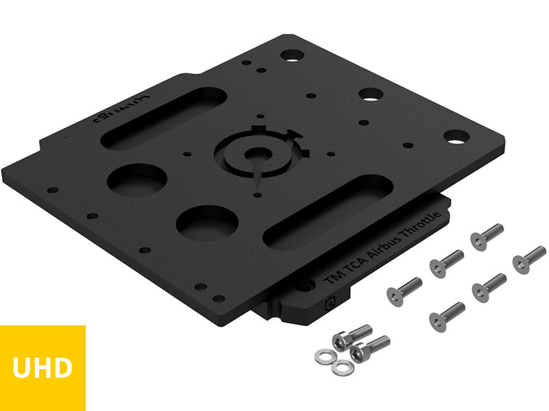 QRUHD Thrustmaster TCA Airbus Dual Throttle QR Plate Kit