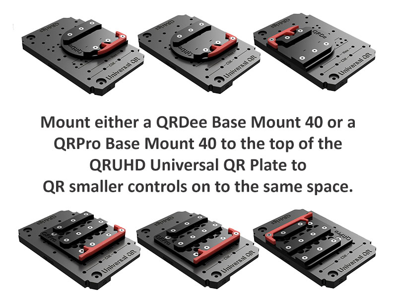 QRUHD Universal Quick Release Plate Kit (DIY)