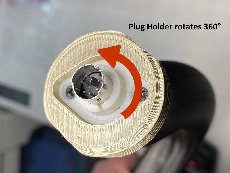 Joystick Extension for Winwing 150 x 50 Rake 10°