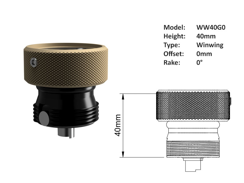 Joystick Extension for Winwing 40 x 0